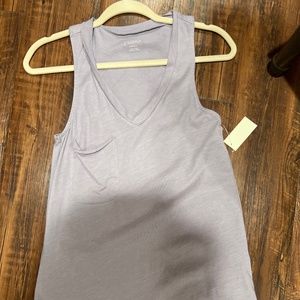 Z supply light purple tank with pocket
